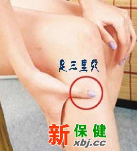 按摩穴位來緩解消化不良