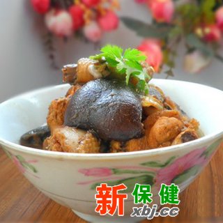 香菇燉雞暖身湯