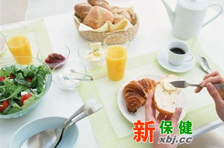 早餐吃太快患癌風險高